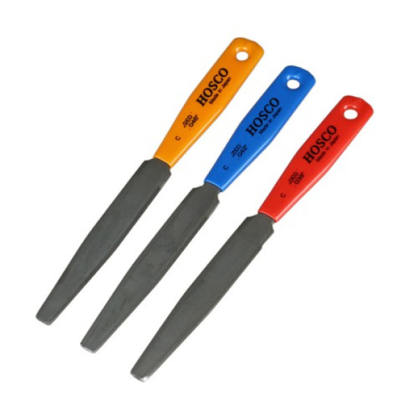 HOSCO DOUBLE EDGE NUT FILES FOR CLASSIC GUITAR SET